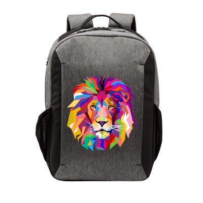 Elegant Colorful Cool Lion Head Vector Backpack