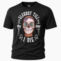 Elegant Till The Day I Die Skull Cooling Performance Crew T-Shirt