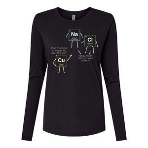 Element Funny Science Puns Womens Cotton Relaxed Long Sleeve T-Shirt