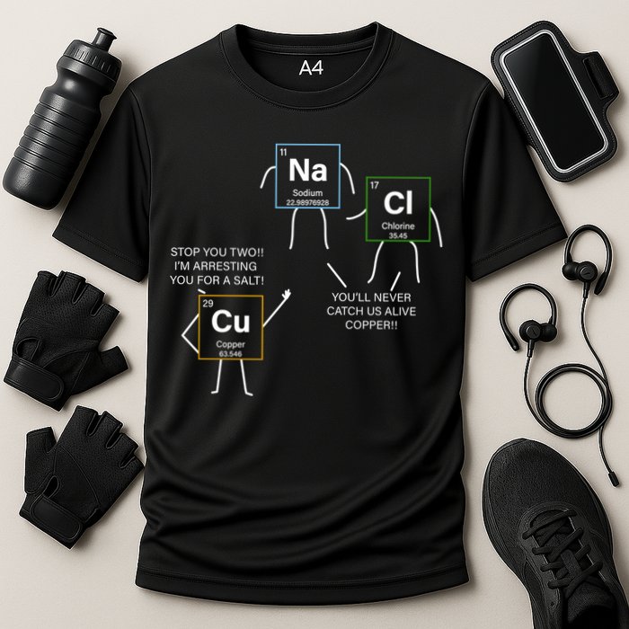 Element Funny Science Puns Performance Shirt