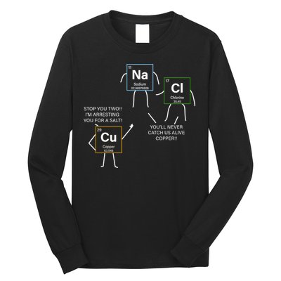 Element Funny Science Puns Long Sleeve Shirt