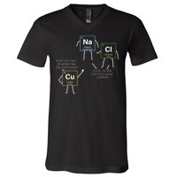 Element Funny Science Puns V-Neck T-Shirt