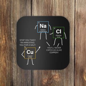 Element Funny Science Puns Coaster