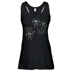 Element Funny Science Puns Ladies Essential Flowy Tank