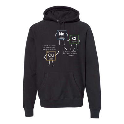 Element Funny Science Puns Premium Hoodie