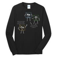 Element Funny Science Puns Tall Long Sleeve T-Shirt