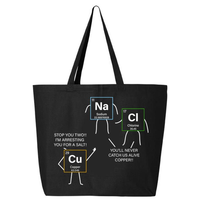 Element Funny Science Puns 25L Jumbo Tote