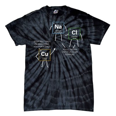 Element Funny Science Puns Tie-Dye T-Shirt