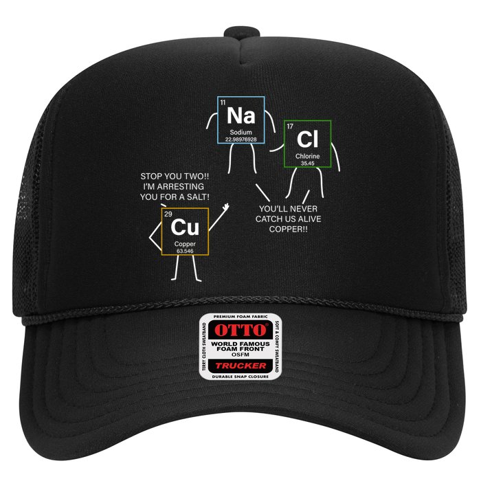 Element Funny Science Puns Trucker Hat