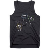 Element Funny Science Puns Tank Top