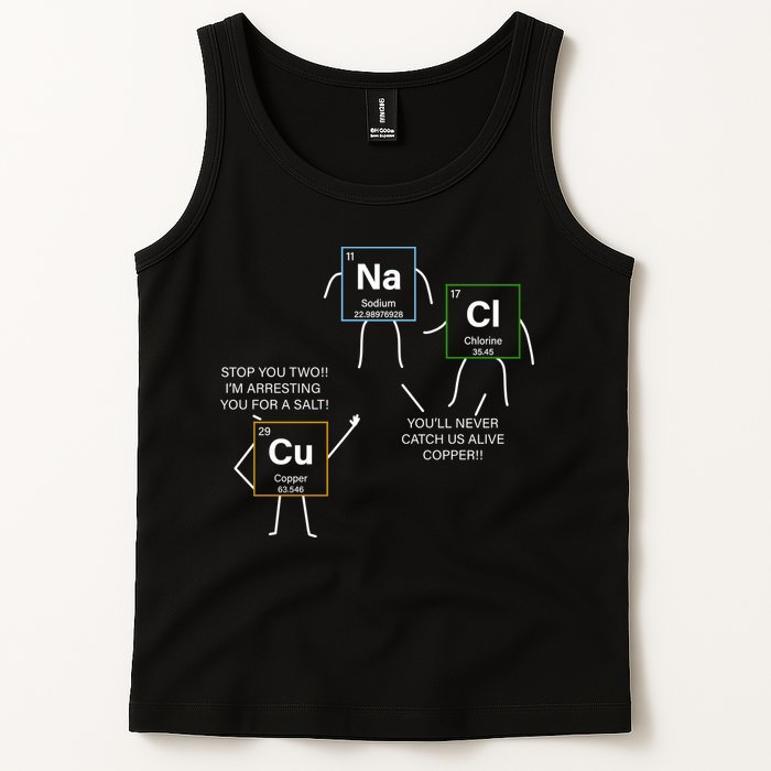 Element Funny Science Puns Tank Top