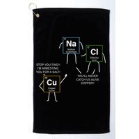 Element Funny Science Puns Golf Towel