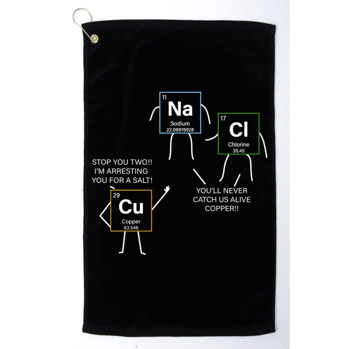 Element Funny Science Puns Golf Towel