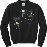 Element Funny Science Puns Kids Sweatshirt