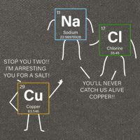 Element Funny Science Puns Cotton Canvas Backpack