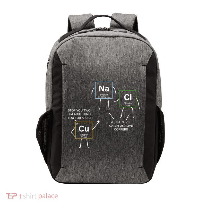 Element Funny Science Puns Vector Backpack