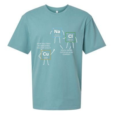 Element Funny Science Puns Sueded Cloud Jersey T-Shirt