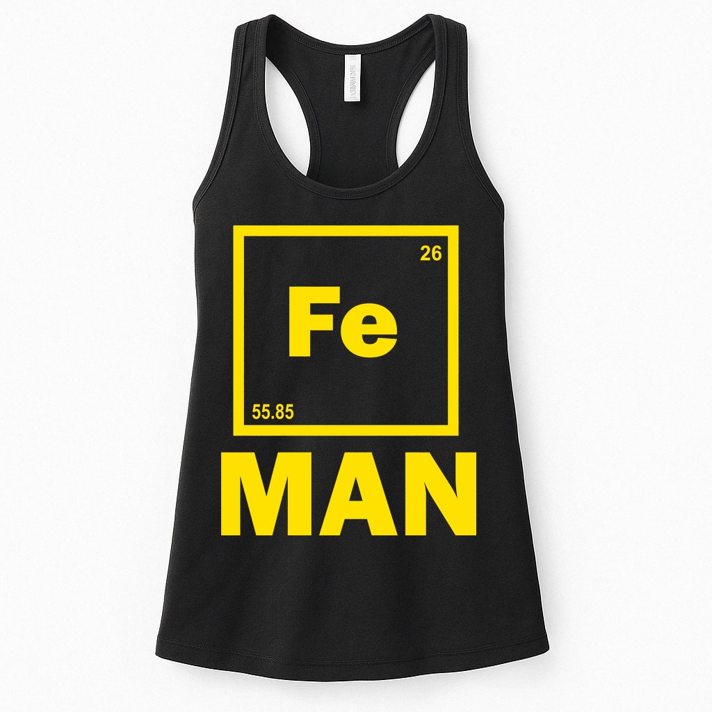 Element Of Iron Fe Womens Tank Top