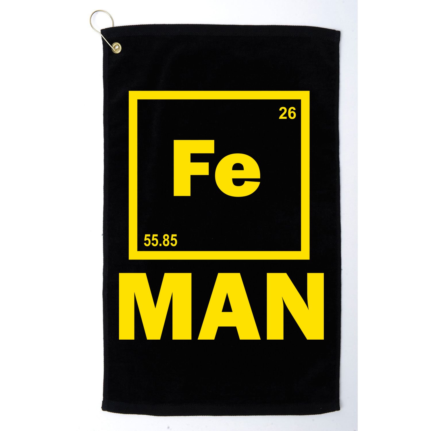 Element Of Iron Fe Golf Towel
