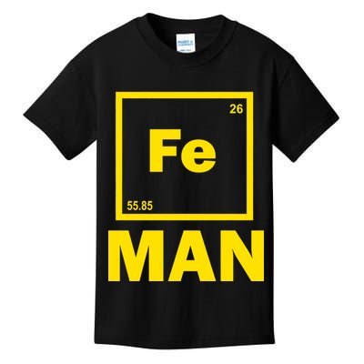 Element Of Iron Fe Kids T-Shirt