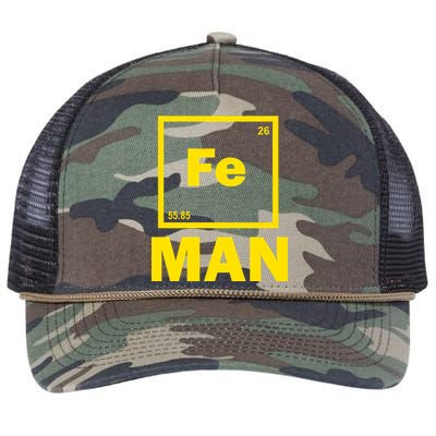 Element Of Iron Fe Retro Rope Trucker Hat Cap