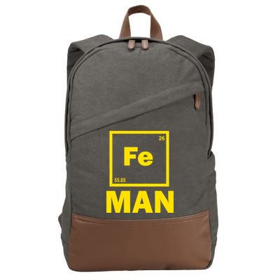 Element Of Iron Fe Cotton Canvas Backpack