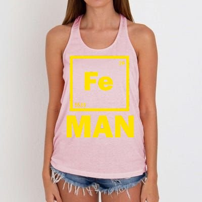 Element Of Iron Fe Women's Knotted Racerback Tank