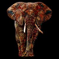 Elephant African Pattern Mug