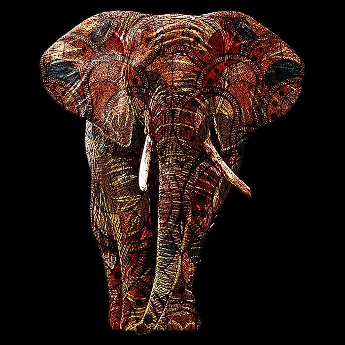 Elephant African Pattern Mug