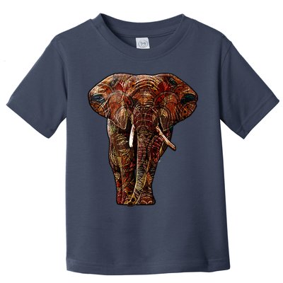 Elephant African Pattern Toddler T-Shirt