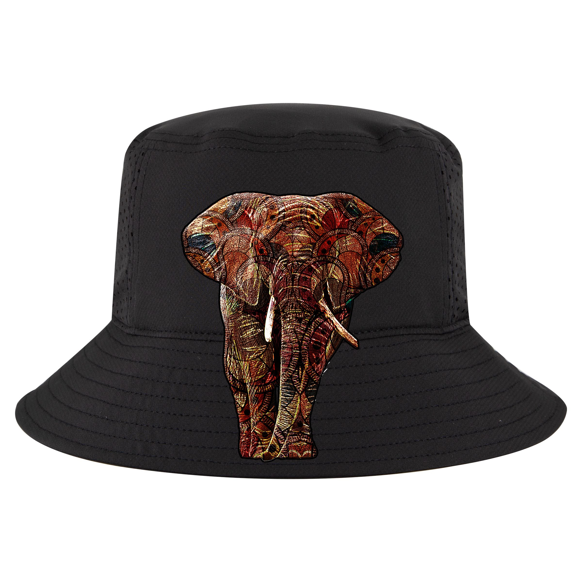 Elephant African Pattern Women's Crop Top Tee