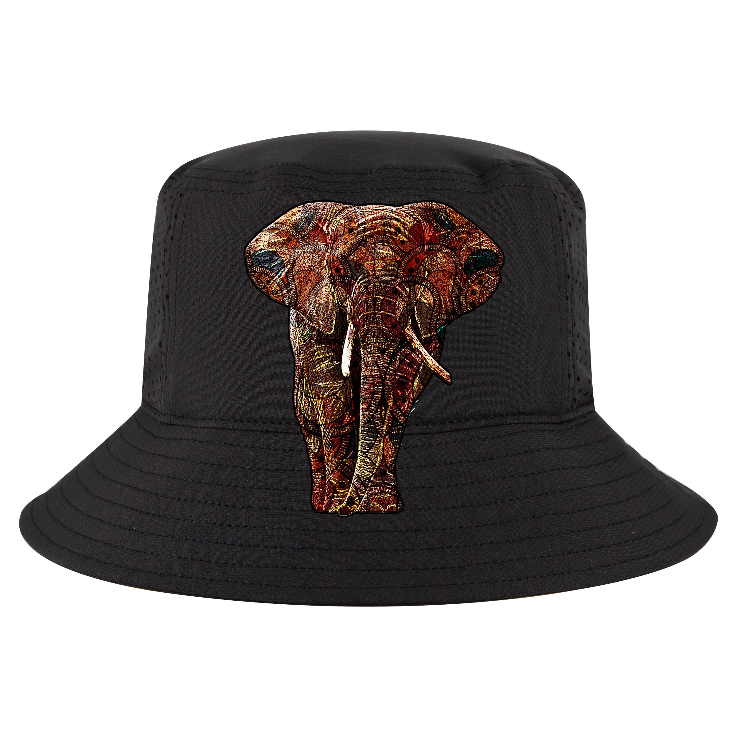 Elephant African Pattern Women's Crop Top Tee