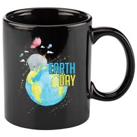 Elephant Earth Day 11oz C Handle Ceramic Mug