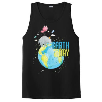 Elephant Earth Day PosiCharge Competitor Tank