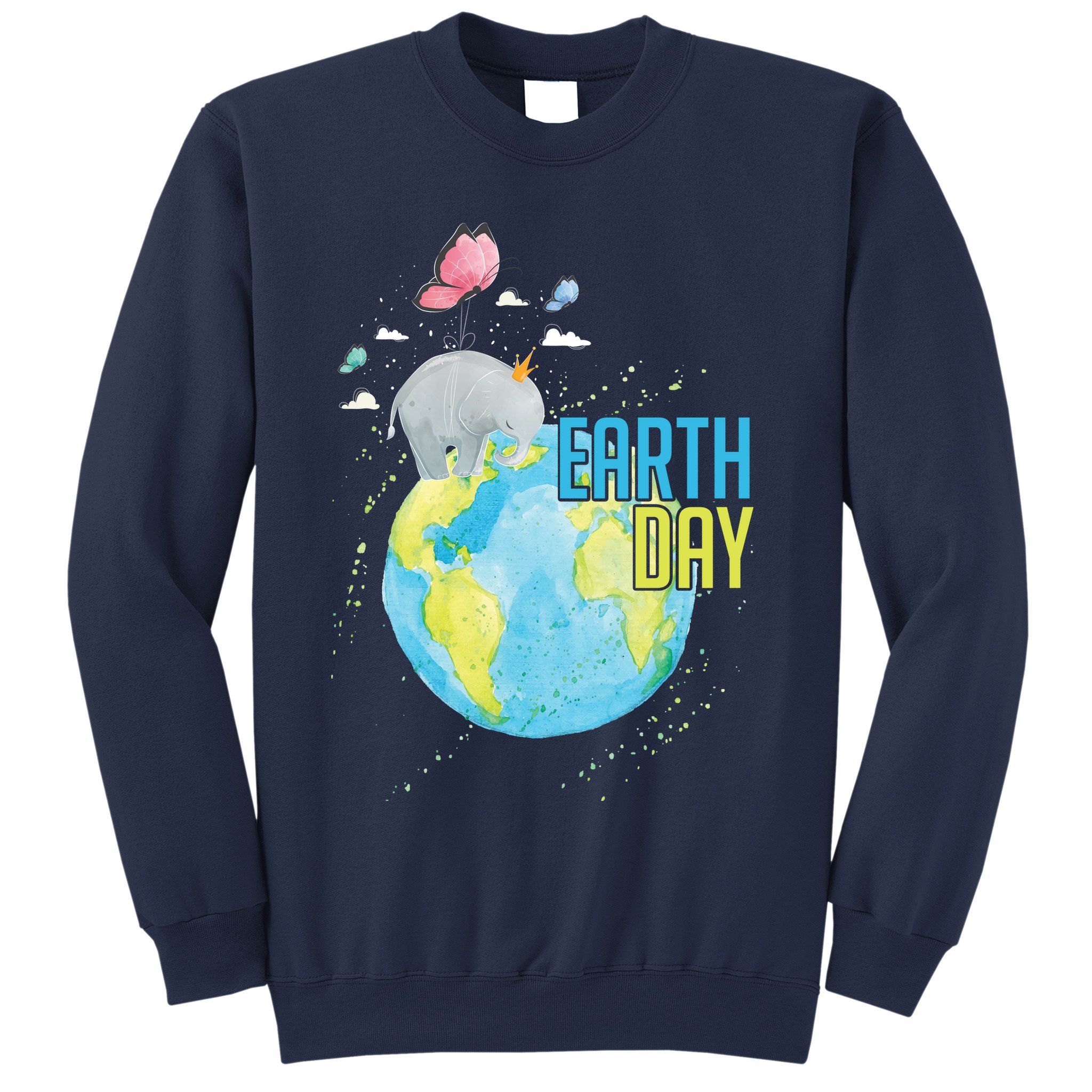 Elephant Earth Day Sweatshirt