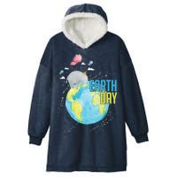 Elephant Earth Day Hooded Wearable Blanket