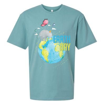 Elephant Earth Day Sueded Cloud Jersey T-Shirt