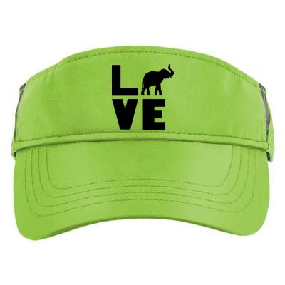 Elephant Love Adult Drive Performance Visor