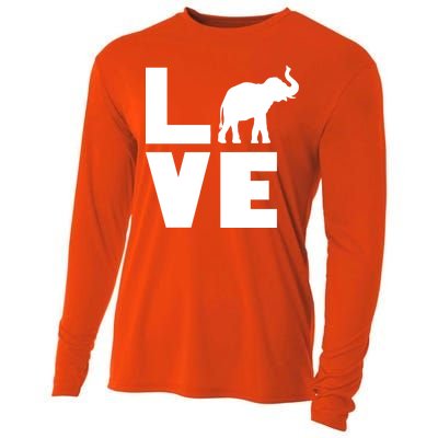 Elephant Love Cooling Performance Long Sleeve Crew