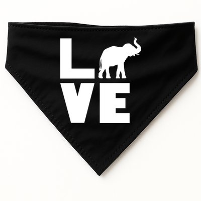 Elephant Love USA-Made Doggie Bandana