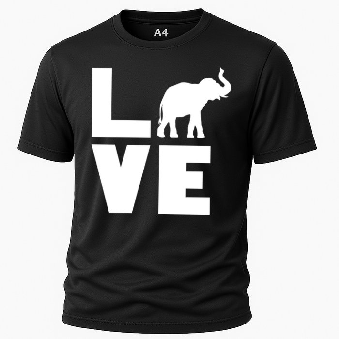 Elephant Love Cooling Performance Crew T-Shirt