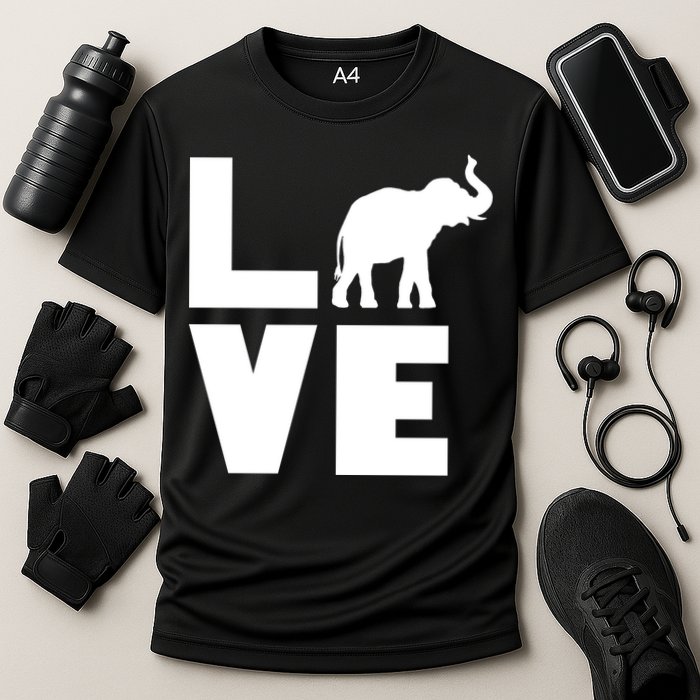 Elephant Love Cooling Performance Crew T-Shirt