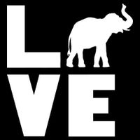 Elephant Love Cooling Performance Crew T-Shirt