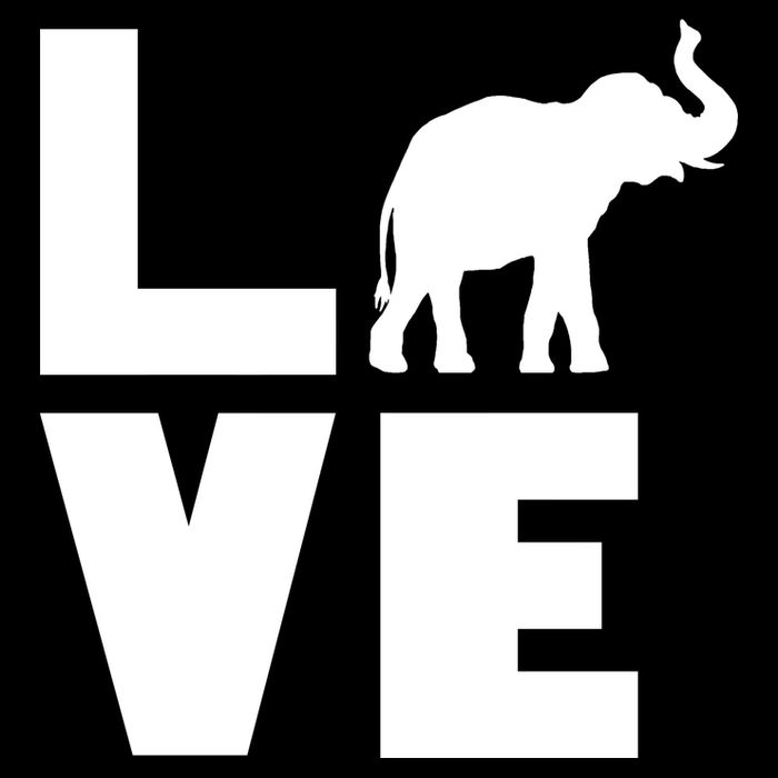 Elephant Love Cooling Performance Crew T-Shirt