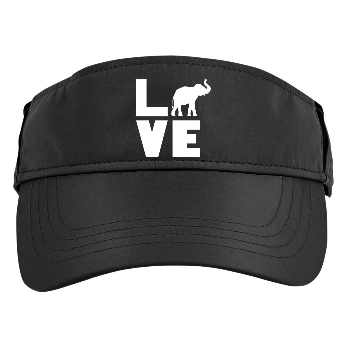 Elephant Love Adult Drive Performance Visor