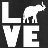 Elephant Love Adult Drive Performance Visor