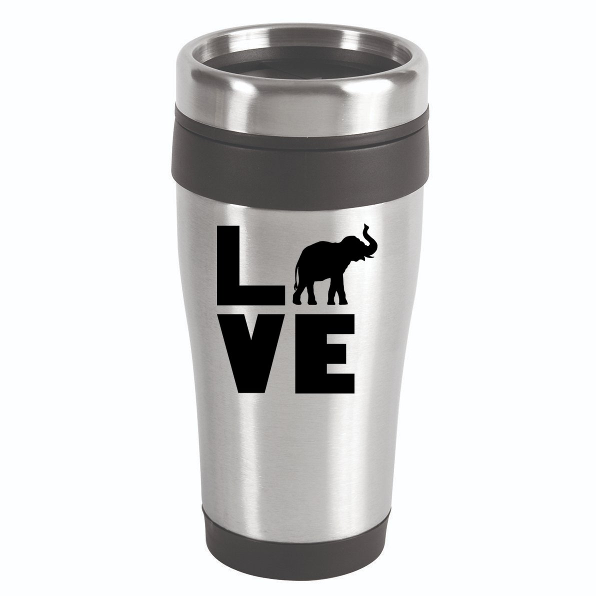 Elephant Love 16oz Travel Tumbler