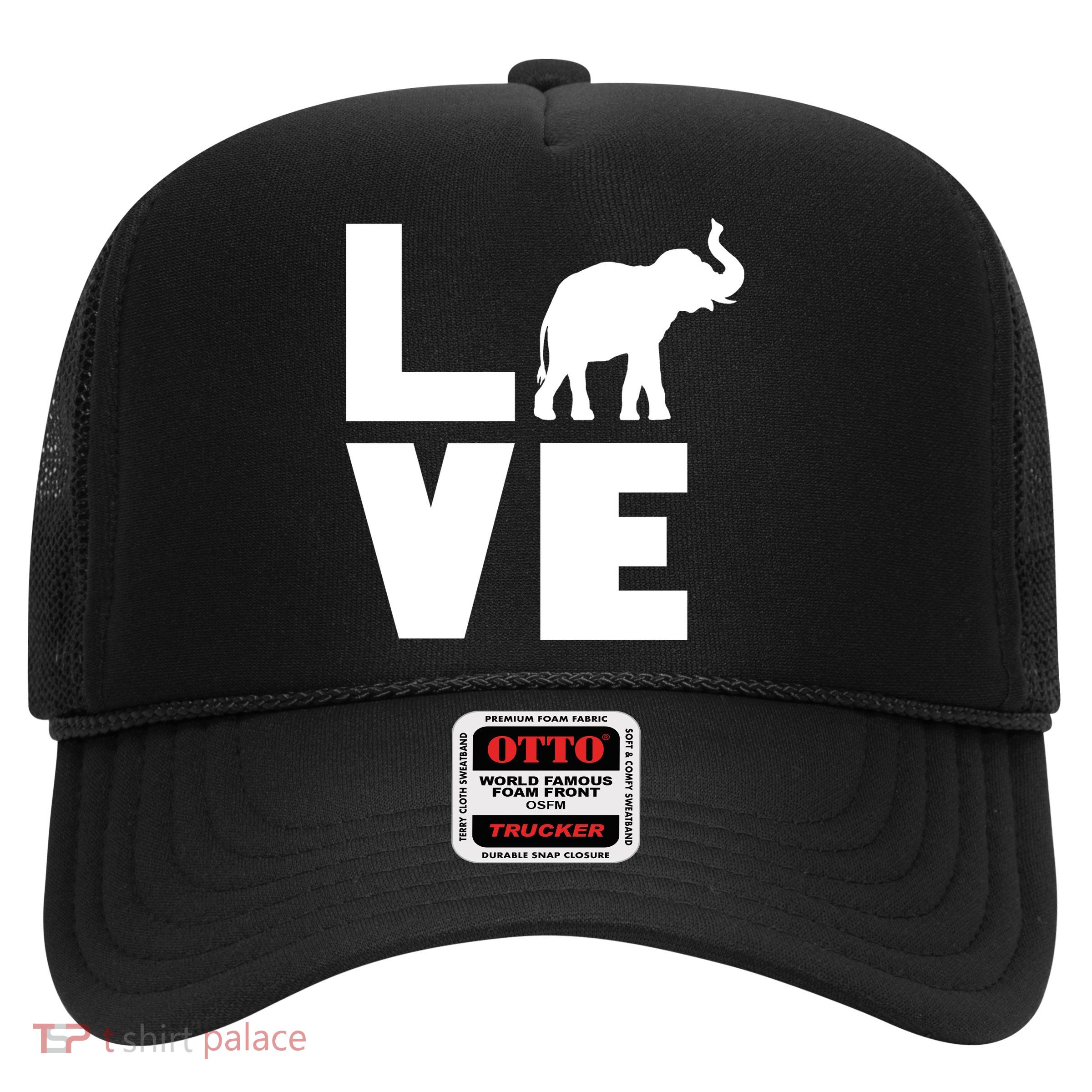 Elephant Love Trucker Hat