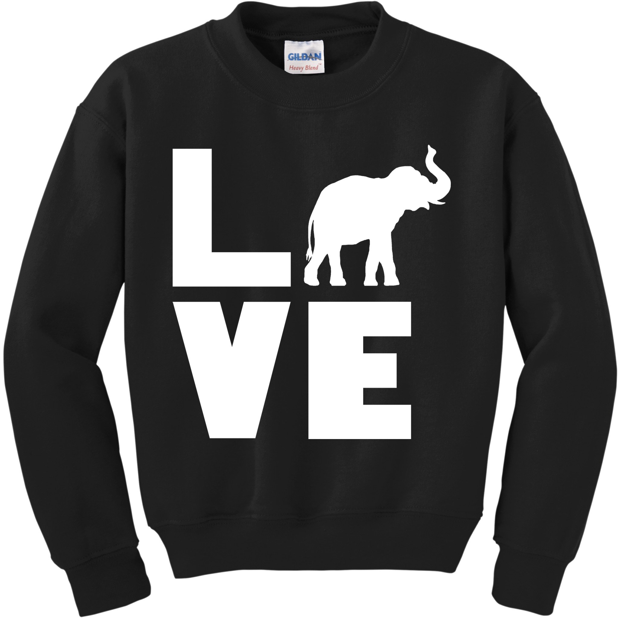 Elephant Love Kids Sweatshirt