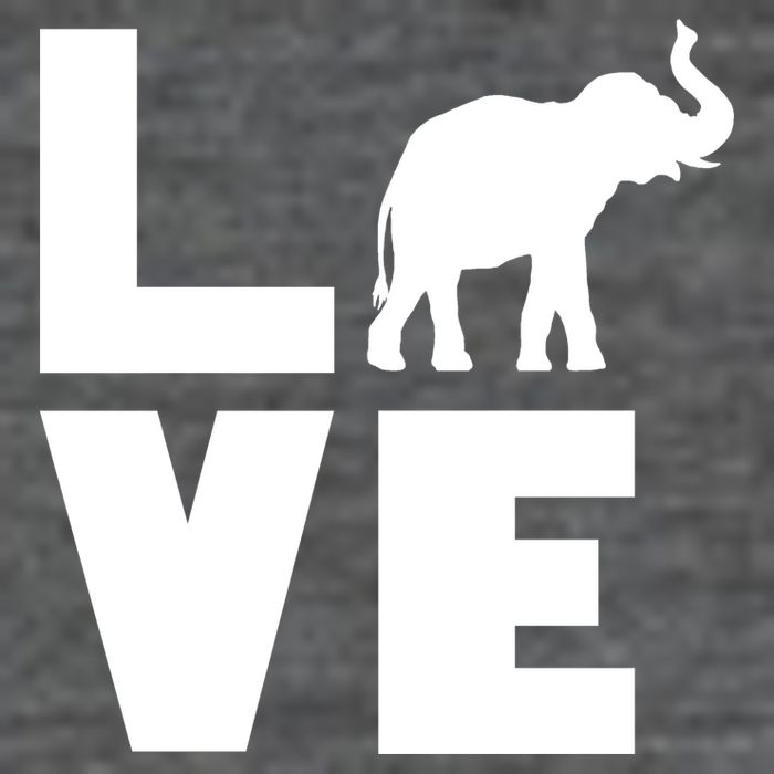 Elephant Love Tall T-Shirt